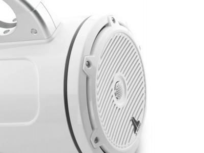 JL AUDIO 7.7 Inch Enclosed Tower Coaxial System Gloss White Enclosure - M3-770ETXv3-Gw-C-Gw
