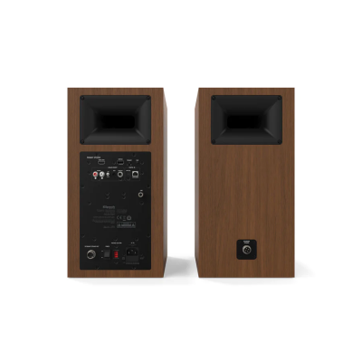 Klipsch Powered Speakers with Bluetooth in Walnut - THESEVENSW