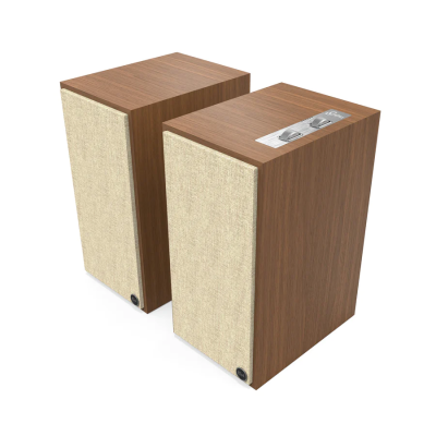 Klipsch Powered Speakers with Bluetooth in Walnut - THESEVENSW