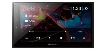 Pioneer 6.8" Digital Media Receiver with Capacitive Touchscreen Amazon Alexa when Paired with Pioneer Vozsis App and Bluetooth - DMH-342EX