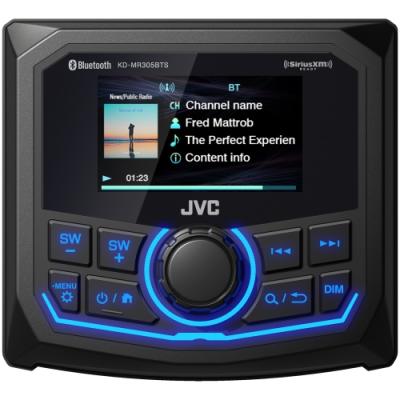 JVC Marine Digital Media Receiver with Bluetooth USB and SiriusXM - KD-MR305BTS