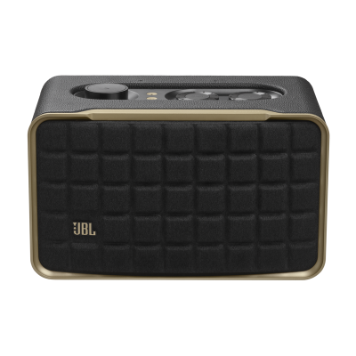 JBL Authentics 200 Smart Home Speaker with Voice Assistants in Retro Design - JBLAUTH200BLKAM