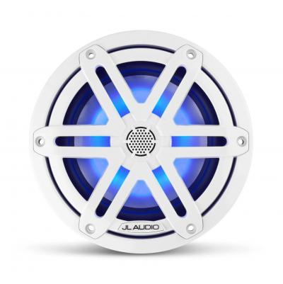 JL AUDIO 6.5 Inch Marine Coaxial Speakers Gloss White Sport Grilles - M3-650X-S-Gw-i