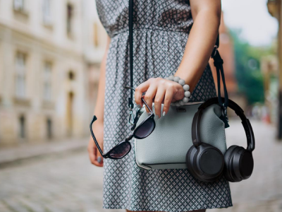 JVC Active Noise Cancelling Wireless Lightweight Around-Ear Headphones - HA-S75N