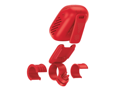 JBL Wind 3 Portable Bluetooth Speaker for Cycles - JBLWIND3REDAM
