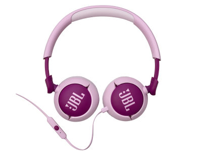 JBL Junior 320 Wired On-Ear Headphones in Purple - JBLJR320PURAM