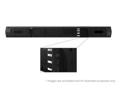 Samsung B-series Soundbar 5.1 Channel Subwoofer (2025) - HW-B750F/ZC