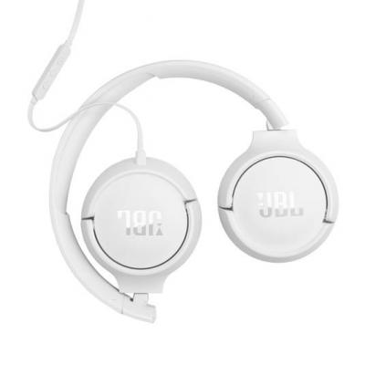 JBL Tune 520C USB-C On Ear Wired Headphones - JBLT520CWHTAM