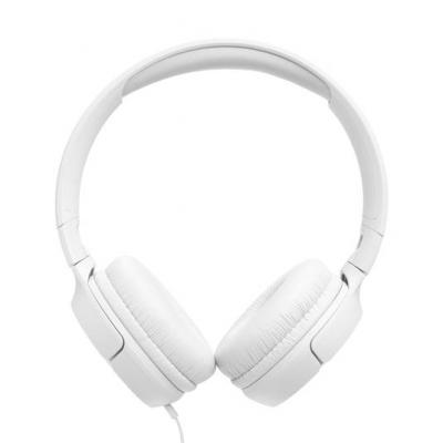 JBL Tune 520C USB-C On Ear Wired Headphones - JBLT520CWHTAM
