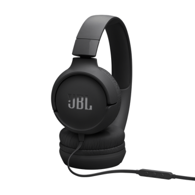 JBL Tune 520C USB-C On Ear Wired Headphones - JBLT520CBLKAM