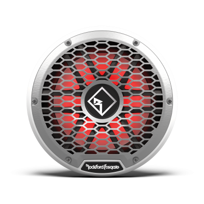 Rockford Fosgate M2 10" DVC 4Ω Color Optix Sealed Marine Subwoofer: White Gen-2 - M2D4-10S-G2
