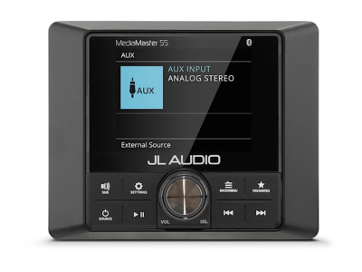 JL Audio MediaMaster 55 Weatherproof Stereo with Full-Color LCD Display - MM55