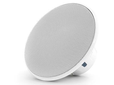 JL Audio M6 Marine Speakers 6.5" with White Luxe Grille (Single) - M6-650X-L-GwSw-Single