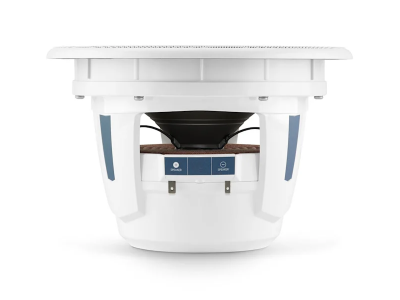 JL Audio M6 Marine Speakers 8.8" with White Luxe Grille (Single) - M6-880X-L-GwSw-Single