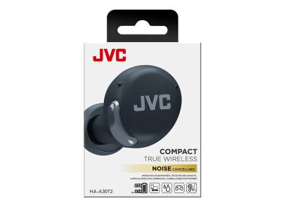 JVC Compact True Wireless with Noise Cancelling -HA-A30T2-W