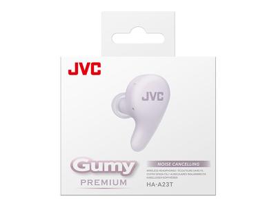 JVC Gumy Wireless Noise Cancelling Earbuds - HA-A23T-V