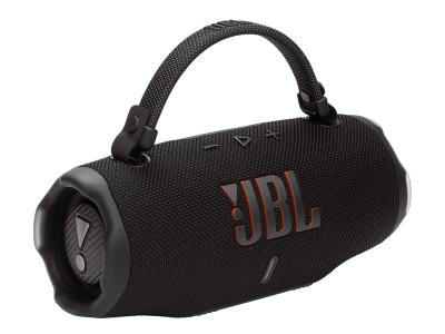 JBL Charge 6 Portable Speaker with AI Sound Boost in Black - JBLCHARGE6BLKAM