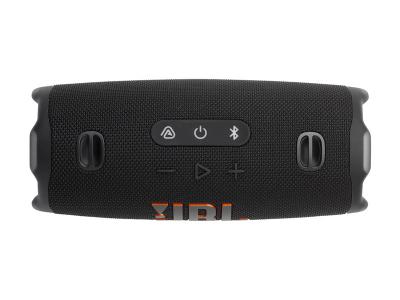 JBL Charge 6 Portable Speaker with AI Sound Boost in Black - JBLCHARGE6BLKAM
