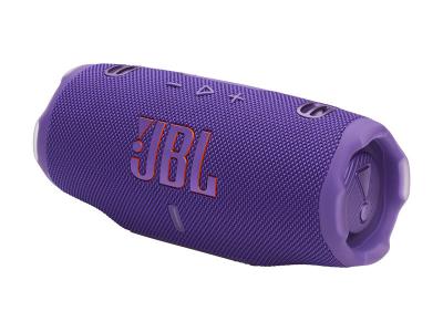 JBL Charge 6 Portable Speaker with AI Sound Boost in Purple - JBLCHARGE6PURAM