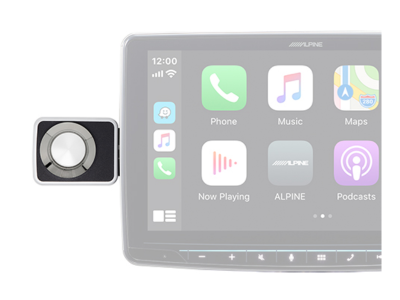 Alpine Remote Bass Knob for the Alpine Halo Display - RUXH01