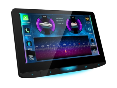 10.1" JVC Digital Media Receiver featuring Apple CarPlay Android Auto Bluetooth - KW-Z1001W