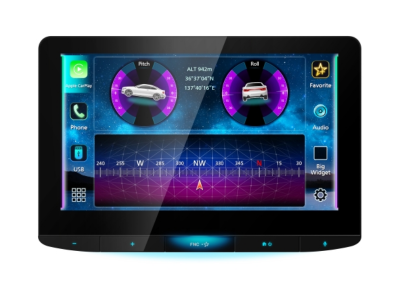 10.1" JVC Digital Media Receiver featuring Apple CarPlay Android Auto Bluetooth - KW-Z1001W