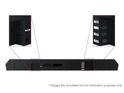 Samsung Q-Series Soundbar HW-Q600F 3.1.2ch Subwoofer (2025) - HW-Q600F/ZC
