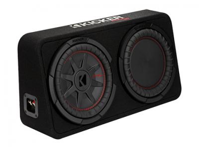 Kicker 10 Inch CompRT 2 Ohm Enclosure - 48TCWRT102