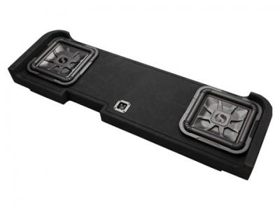 12" Kicker GMC Specific Dual 2-Ohm Subwoofer Enclosure - 51KGMDL7T122