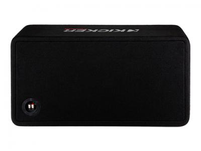 Kicker 12 Inch Dual CompR Series Enclosure - 48DCWR122
