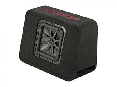 Kicker 10 Inch Single L7R Truck Enclosure - 45TL7R102