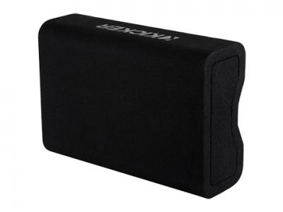 10" Kicker CompVT Series 2-Ohm Down Firing Subwoofer Enclosure - 48CVTDF102