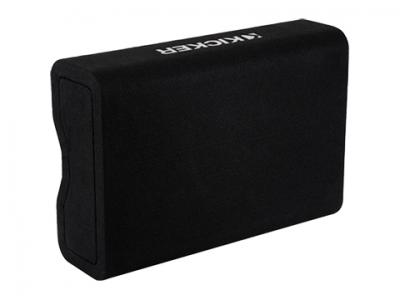 12" Kicker CompVT Series 2-Ohm Down Firing Subwoofer Enclosure - 48CVTDF122