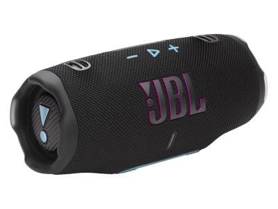 JBL Charge 6 Portable Waterproof and Drop-Proof Speaker in Funky Black - JBLCHARGE6BLKOAM