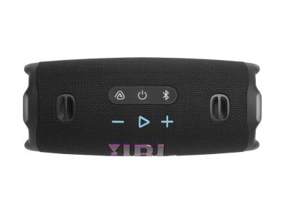 JBL Charge 6 Portable Waterproof and Drop-Proof Speaker in Funky Black - JBLCHARGE6BLKOAM