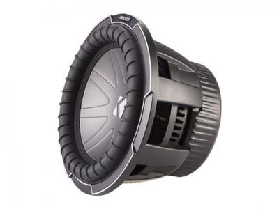 Kicker 10 Inch CompQ Series Subwoofer with Dual 2 Ohm Voice Coils - 42CWQ102