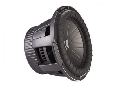 Kicker 10 Inch CompQ Series Subwoofer with Dual 4-ohm Voice Coils - 42CWQ104