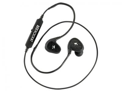Kicker EB400 Waterproof Bluetooth Earbuds - 44EB400BTB