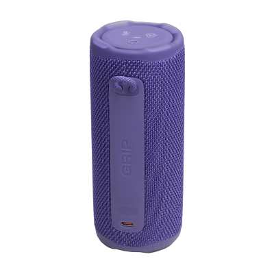 JBL Grip Waterproof Portable Bluetooth Speaker Purple - JBLGRIPPURAM