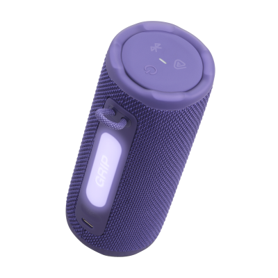 JBL Grip Waterproof Portable Bluetooth Speaker Purple - JBLGRIPPURAM