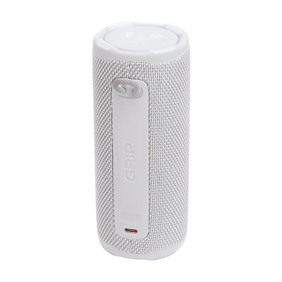 JBL Grip Waterproof Portable Bluetooth Speaker White - JBLGRIPWHTAM