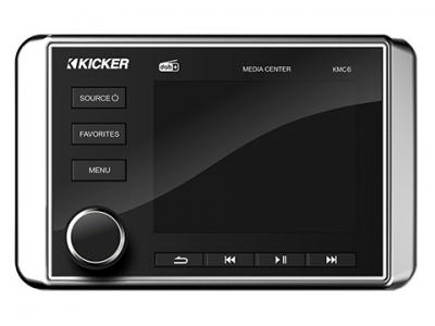 Kicker Premium Weather-Resistant Marine Media Center - 48KMC6