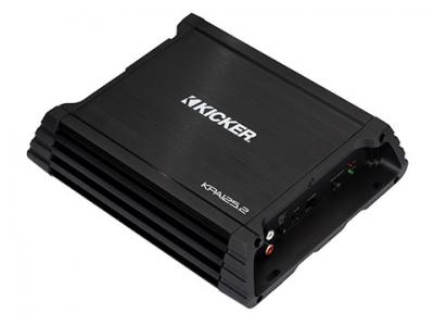 Kicker 12 Inch Down-Firing Subwoofer Enclosure with Integrated Amplifier & Wiring - 49KKPDF212